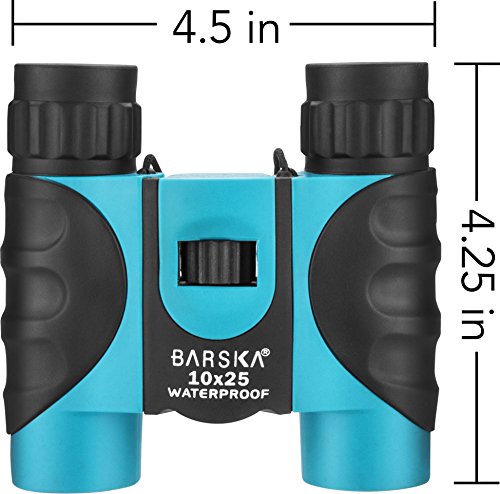Binoculares Compactos Barska 10x25mm Azul Impermeable miniatura 5