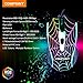 Compoint 4-in-1 Gaming Bundle - Computer Gaming Set of Q-LED Keyboard, Optical Gaming Light Up Keyboard, Gaming Headset, Mouse Pad - Multi Color Gaming Keyboard Mouse Combo for Xbox, Ps5 Gamer Pack.