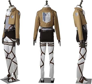 進撃の巨人 コスプレ衣装フルセット　ハンジ 51uh20-IqfL._SY350_QL65_.jpg