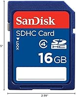 Vista 2 de SanDisk Flash SDSDB-016G Tarjeta de memoria flash SDHC de 16 GB (la etiqueta puede cambiar)