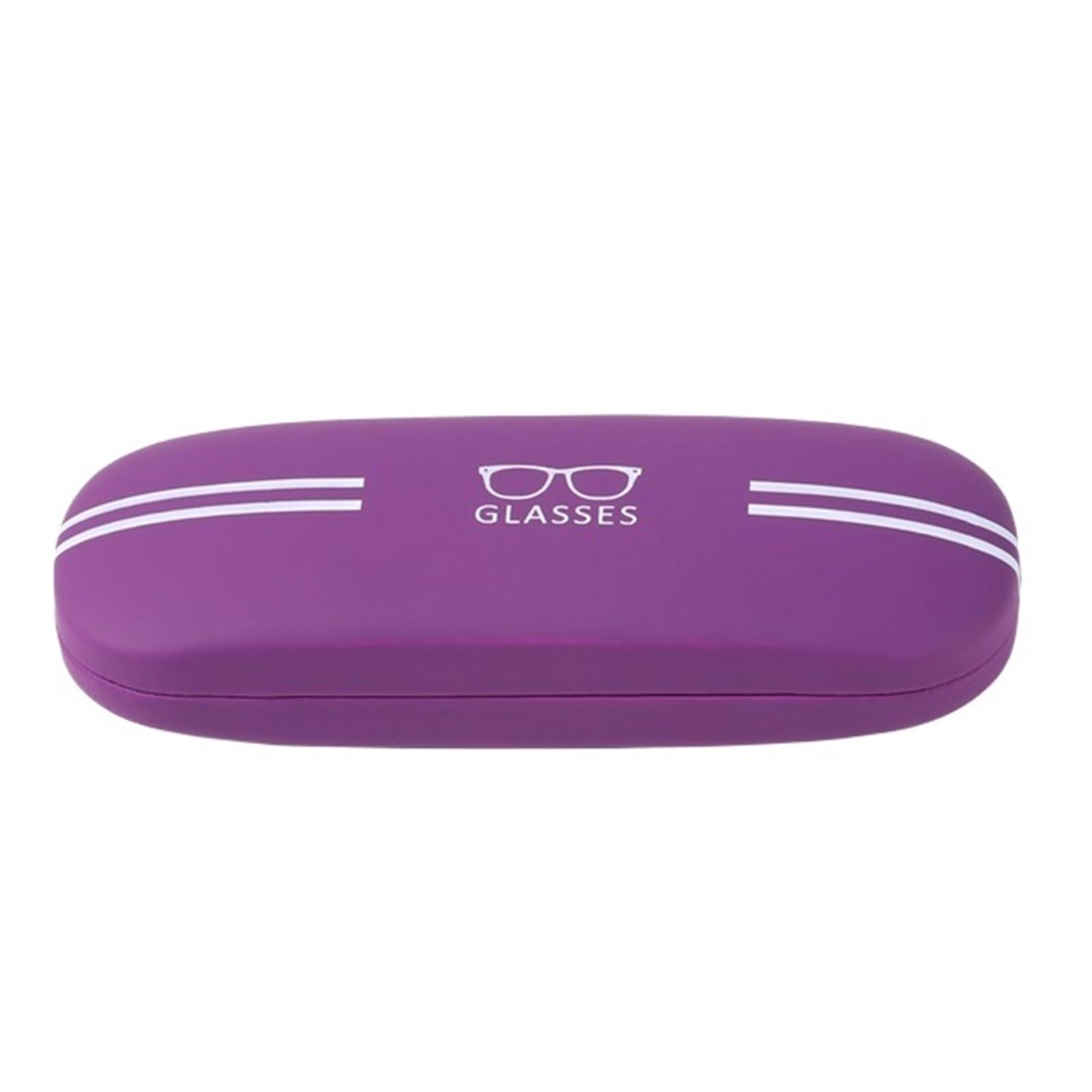 estuche para gafas, Estuche rígido for gafas, de sol y lectura (1 unidad). Incluye bolsa transporte, estuche, funda impermeable for viajes(Purple)