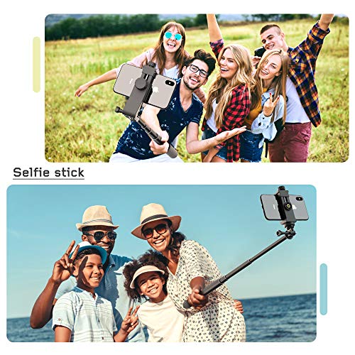 Zttopo 255 Universal Phone Tripod Mount Adapter With Wireless Camera Remote , Cell Phone Holder thumb #6
