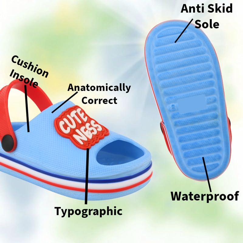Image of SMARTOTS Lighweight Eva Flipflops for Kids, Stylish CuteNess Sling Back Kids Flipflop for Everyday Use