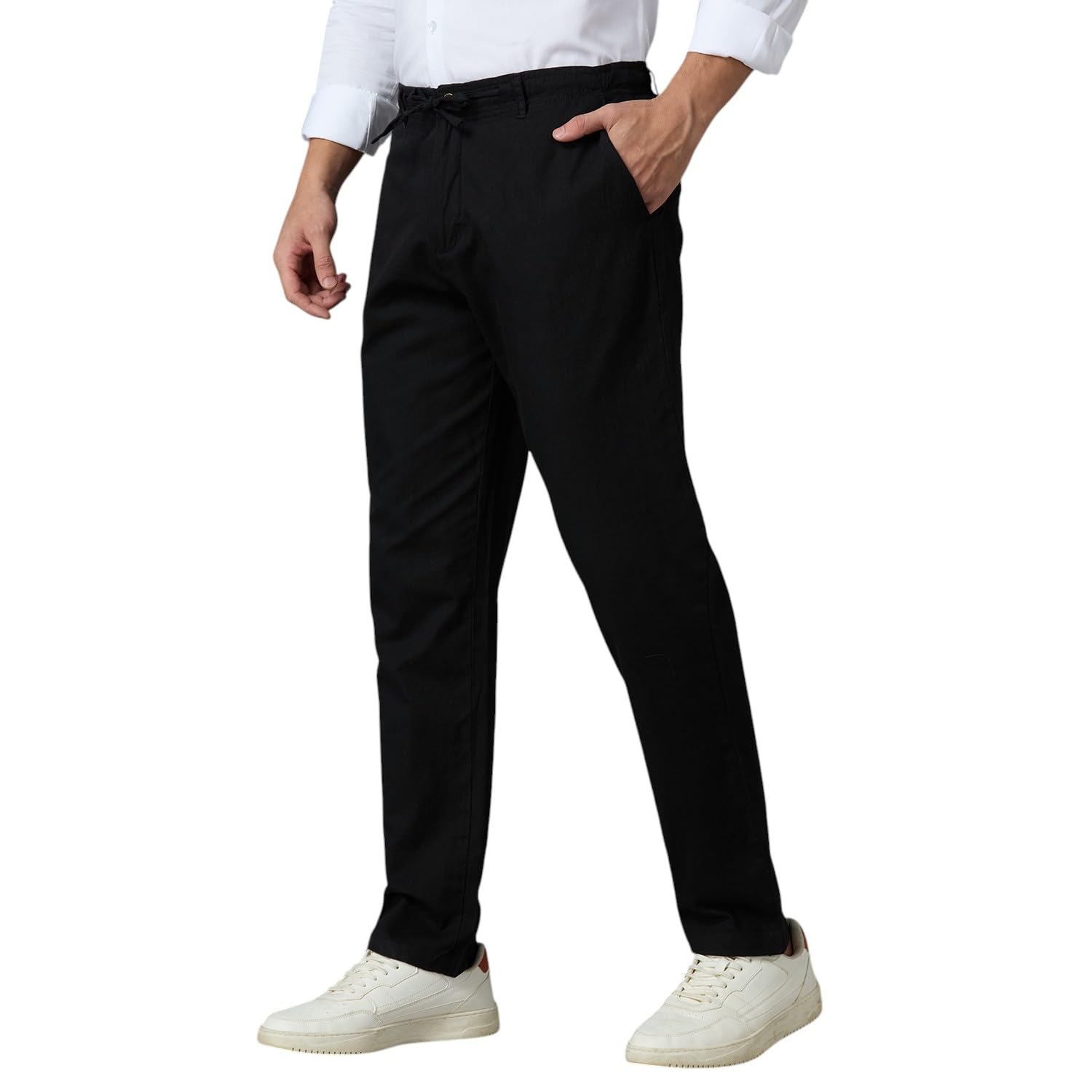 dream of glory inc. Men's Cotton Regular Fit Casual Chinos Trousers-picture-45