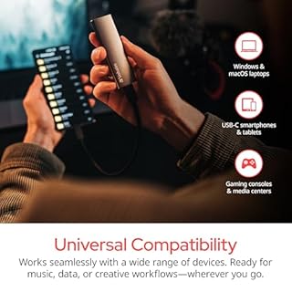 Verbatim Vx500 SSD 2TB Disco Stato Solido Portatile USB 3.2 Gen 2 per Mac, PC, smartphone e console di gioco, grigio siderale