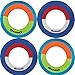 Star Magic Beam O Woosh Flying Hoop Frisbee 16 Inch (4 Pack Assorted Colors.)