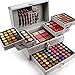 Produktbild MUUZONING 132 Farben Lidschatten Concealer Lipgloss powder foundation Pulver erröten Makeup Palette Set - Sleek Pulver Augenschatten -Satte Farben Kosmetik Kit - Perfekt für Profi-und tägliche N2