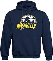 Vista 5 de Xtreme Apparrel Team City Skyline - Sudadera con capucha para hombre