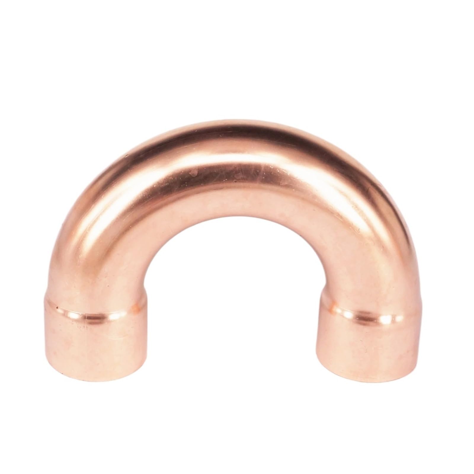 Dpurpiwady One Color 12X0.8x36mm 180 Degree Bend Copper End Feed Plumbing Pipe Fitting For Gas Water Oil