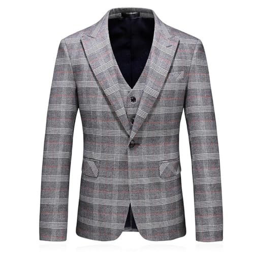 Manteau costume pied-de-poule homme haut de gamme personnalisable