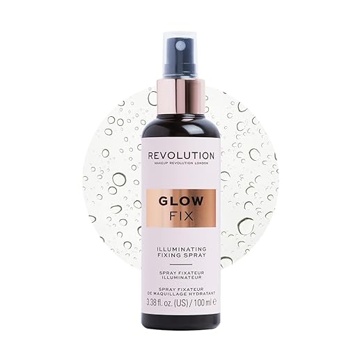 Revolution Spray Fijador Iluminador Glow Fix, 100ml