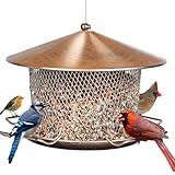 Samhe Bird Feeder for Outdoor, Weatherproof Rainproof All...