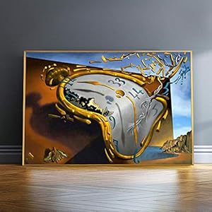 Beroemde schilderijen ingelijste prints – Salvador Dali beroemd de bestendigheid van de herinnering canvas foto’s van…