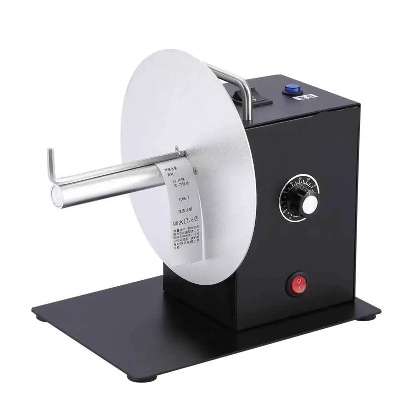 Automatischer Etikettenaufwickler, gewaschener Etiketten-Barcodedrucker, Etikettenaufwickelmaschine, Zweiwege-Rollback-Couplet-Recyclingmaschine, 120 mm Vielseitig einsetzbar