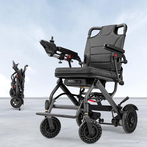 Lightweight Electric Wheelchair 33lbs, Foldable...