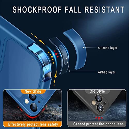 Coque antichoc ultra fine iPhone 14 13 12 11 Pro Max en silicone