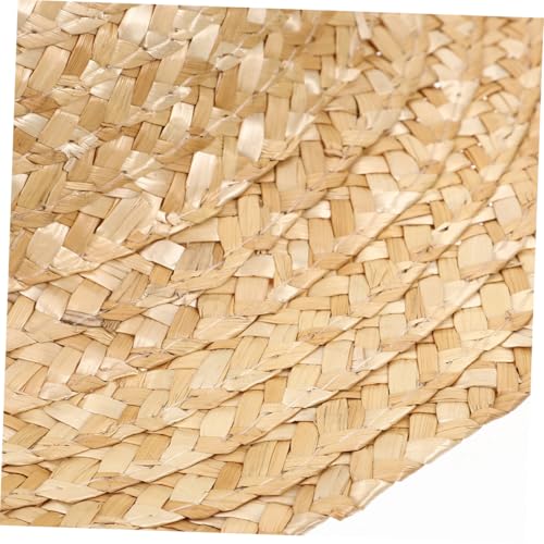 Gorro tejido para niños de verano Gatuida, sombrero de ala ancha ajustable caqui 3