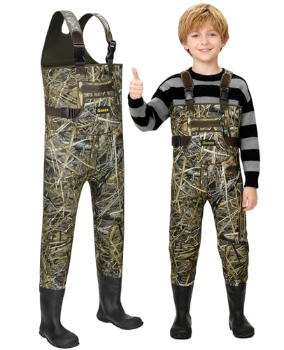 Gonex Kids Chest Waders for Youth & Children, Neoprene