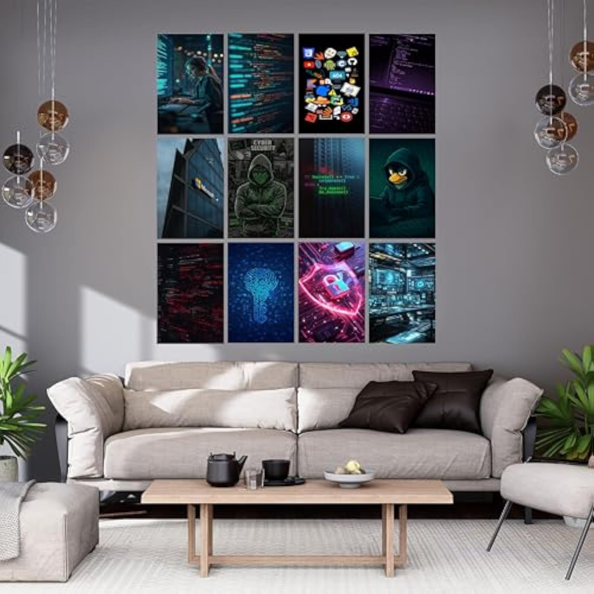 Coding & Cyber Security Wall Posters for Programmers