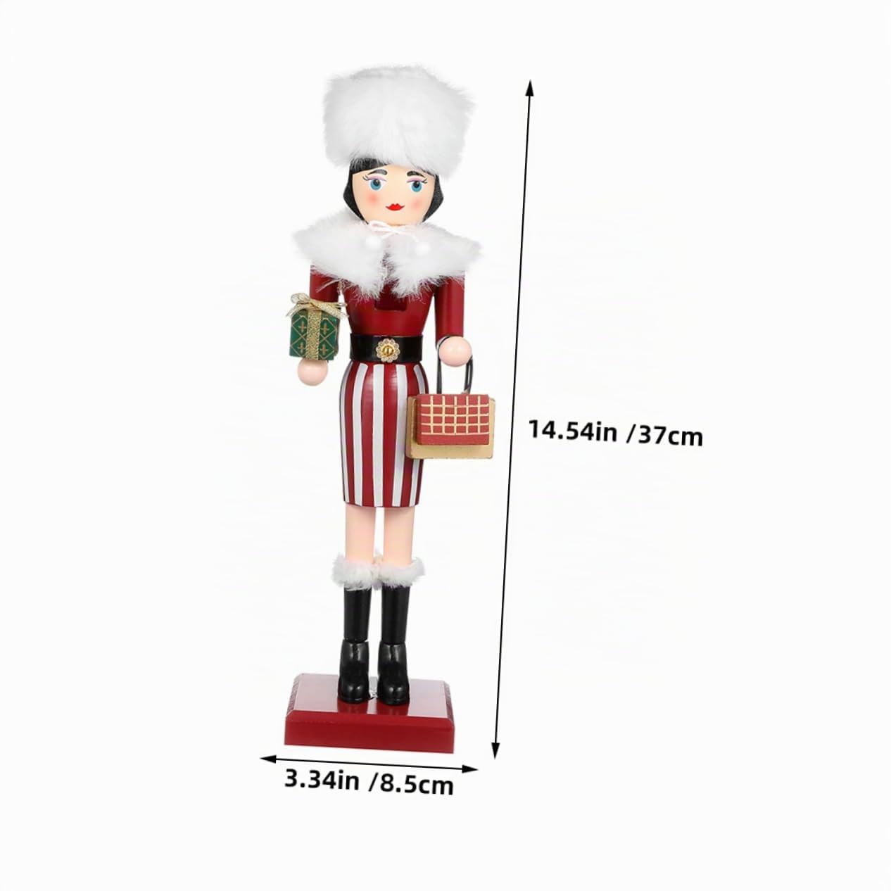 ABOOFAN Décoration De Noël Casse-Noisette Figurines De Soldats Traditionnels Ornements De Table pour