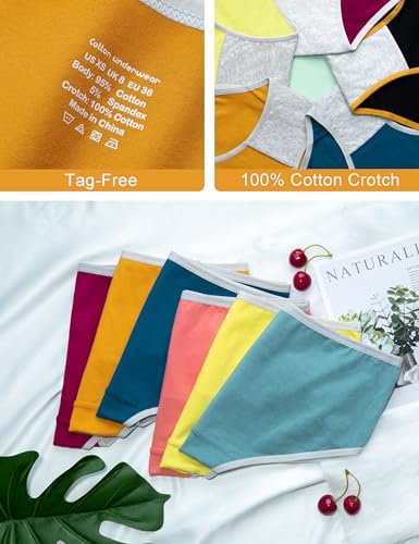 Image of Cotton Hipster Panties for Women Mid Rise Underwear Full Coverage Soft Ladies Underwear Pack