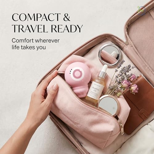 Image of KLEN Women Personal Use Massager with 10 Frequency Modes Waterproof Rechargeable Quiet Mini Handheld Body Massager Machine For Travel Friendl and Self Relaxation