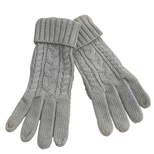 Warmiehomy Muts, sjaal en handschoenenset voor dames en dames, zacht, warm, gebreid, lange sjaal, 3-in-1 winter, dikke gebreide set voor skiën, outdoor, winkelen, vissen, cmping - Image 8