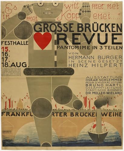 Affiche pour la Great Bridge Revue Toile Décoration Bureau Impresson 60x90