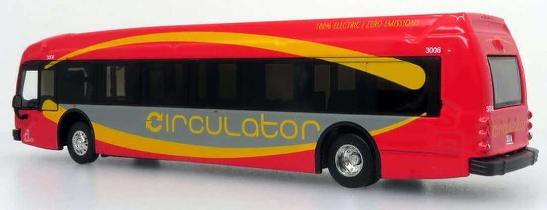 Protera Catalyst ZX5 Diecast Bus DC Circulator from Washington DC 1:87-HO Scale New in the Box