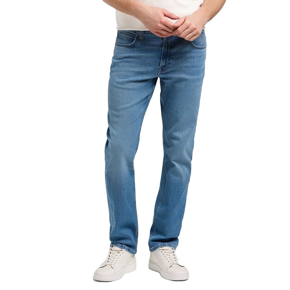 Lee Men's Brooklyn Straight Jeans, Baleigh, 34/30