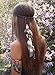 Fodattm - Juego de 2 diademas de plumas estilo gitano hippie y...