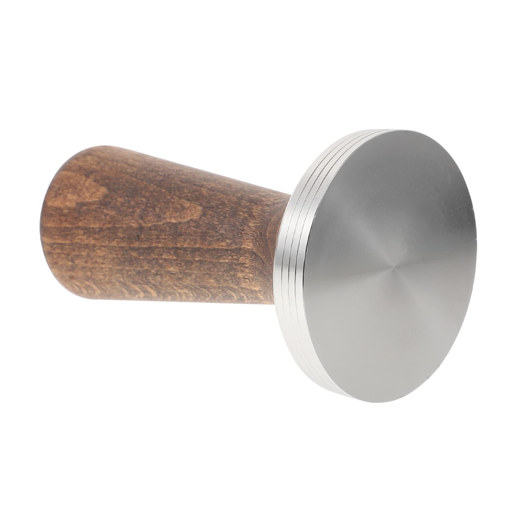 Pressino per Caffè Espresso in Acciaio Inox Impugnatura in Legno