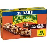 Nature Valley Sweet and Salty Nut Granola Bars, Dark Chocolate Peanut Almond, 15 Bars, 18 oz