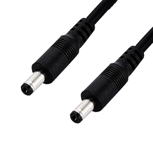 Miniatura 4 de IMIYORE Cable de extensión macho a macho de 12 V CC de 0.217 x 0.083 in, 18 AWG macho a macho, cable de extensión de 12 V de alimentación de