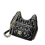 Luxury Sheepskin Mini Crossbody Bag, Chain Strap, Fashion Purse for Women