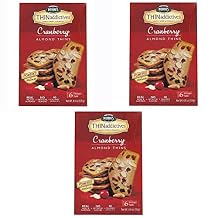 Nonnis Thin Addictives Cranberry Almond Thins, 4.4 Ounce Pack of 3