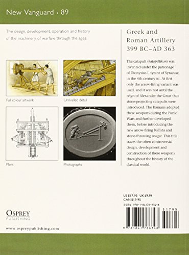 Greek and Roman Artillery 399 BC-AD 363: No. 89