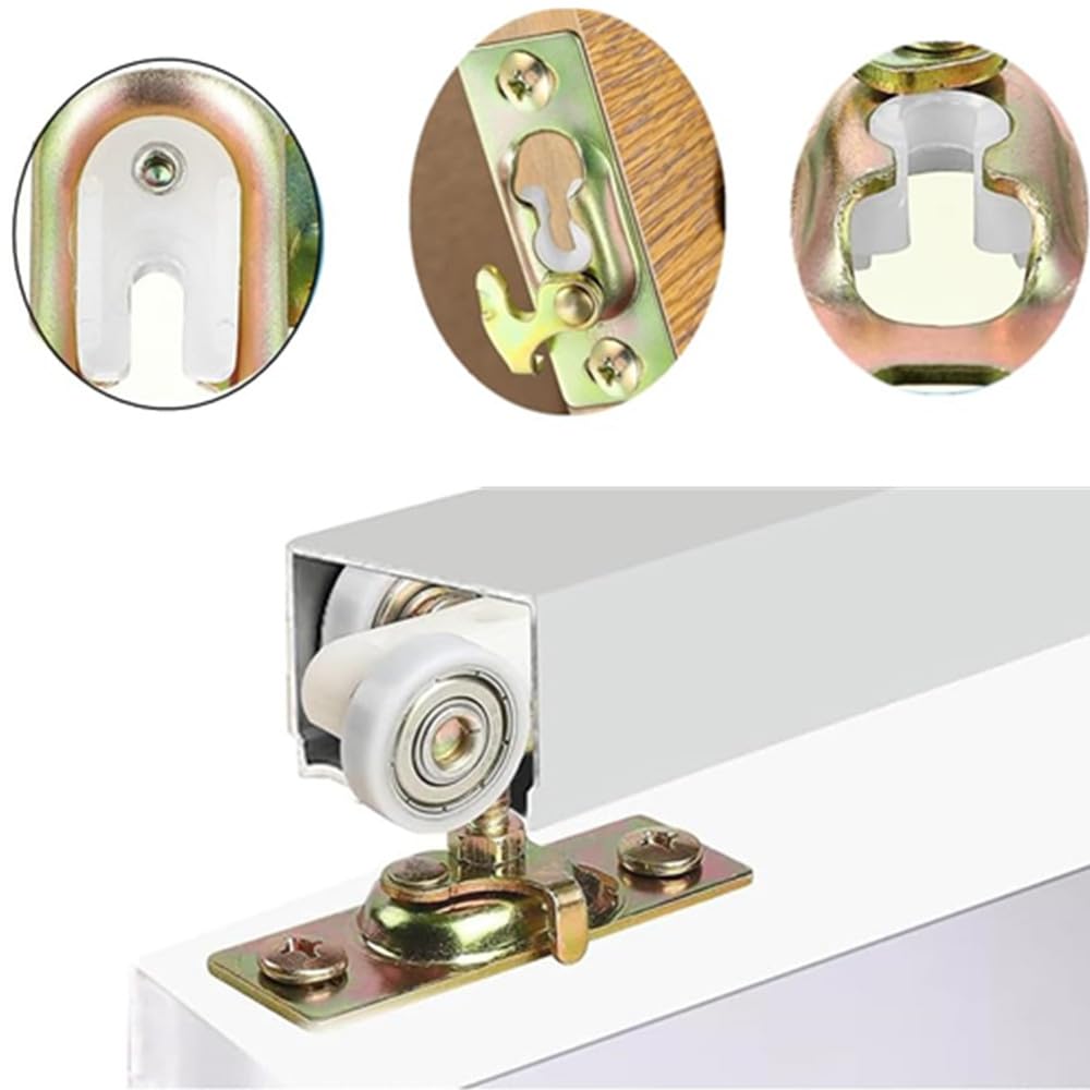 Sliding Door Hardware Kit & Bifold Door Hanger Set - Image 4