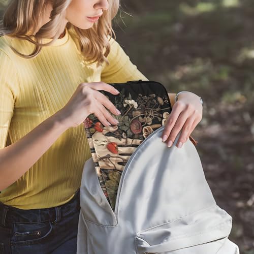 Funda para portátil 13-14 pulgadas impermeable con diseño de hongos miniatura 6