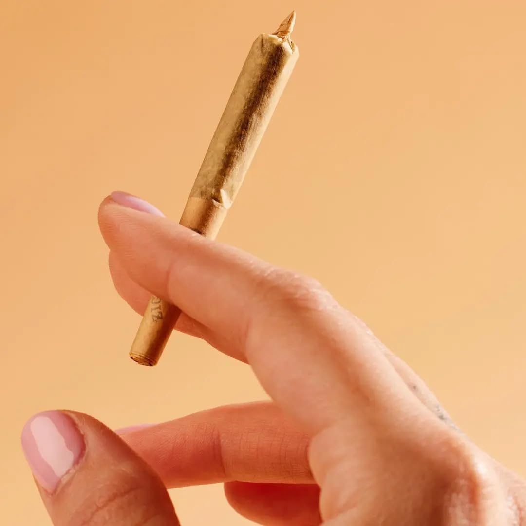 Zig-Zag Unbleached Mini Pre Rolled Cones - 70mm, 18 Pack- Premium Quality, Slow Burn, Easy Fill