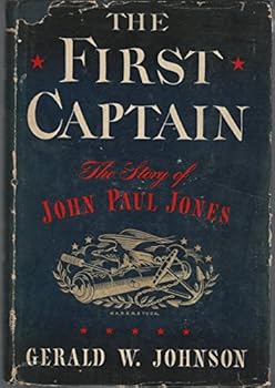 Hardcover The first captain,: The story of John Paul Jones Book