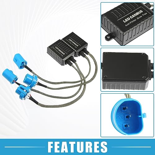 Decodificador Canbus LED para Faros C20 9007 9004 (Set 2) miniatura 3