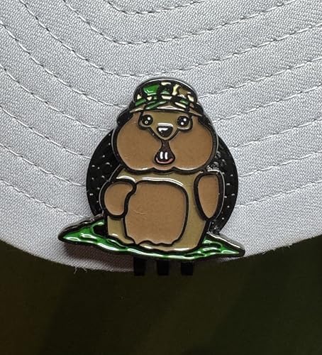 Caddy Critter Golf Ball Marker with Magnetic Hat Clip –