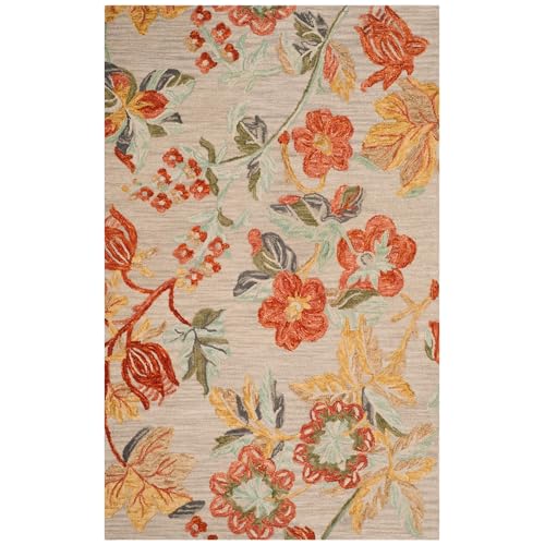 Image of Hand Tufted Premium Rug Premium Wool Carpet for Living Room Bedroom and Hall Size 9x12 Feet Color Multi