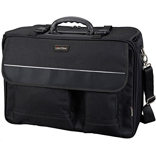 LIGHTPAK Koffer 46008 - The Flight Pilotenkoffer, aus Polyester, Schwarz 45 x 34 x 20 cm, 11,5...