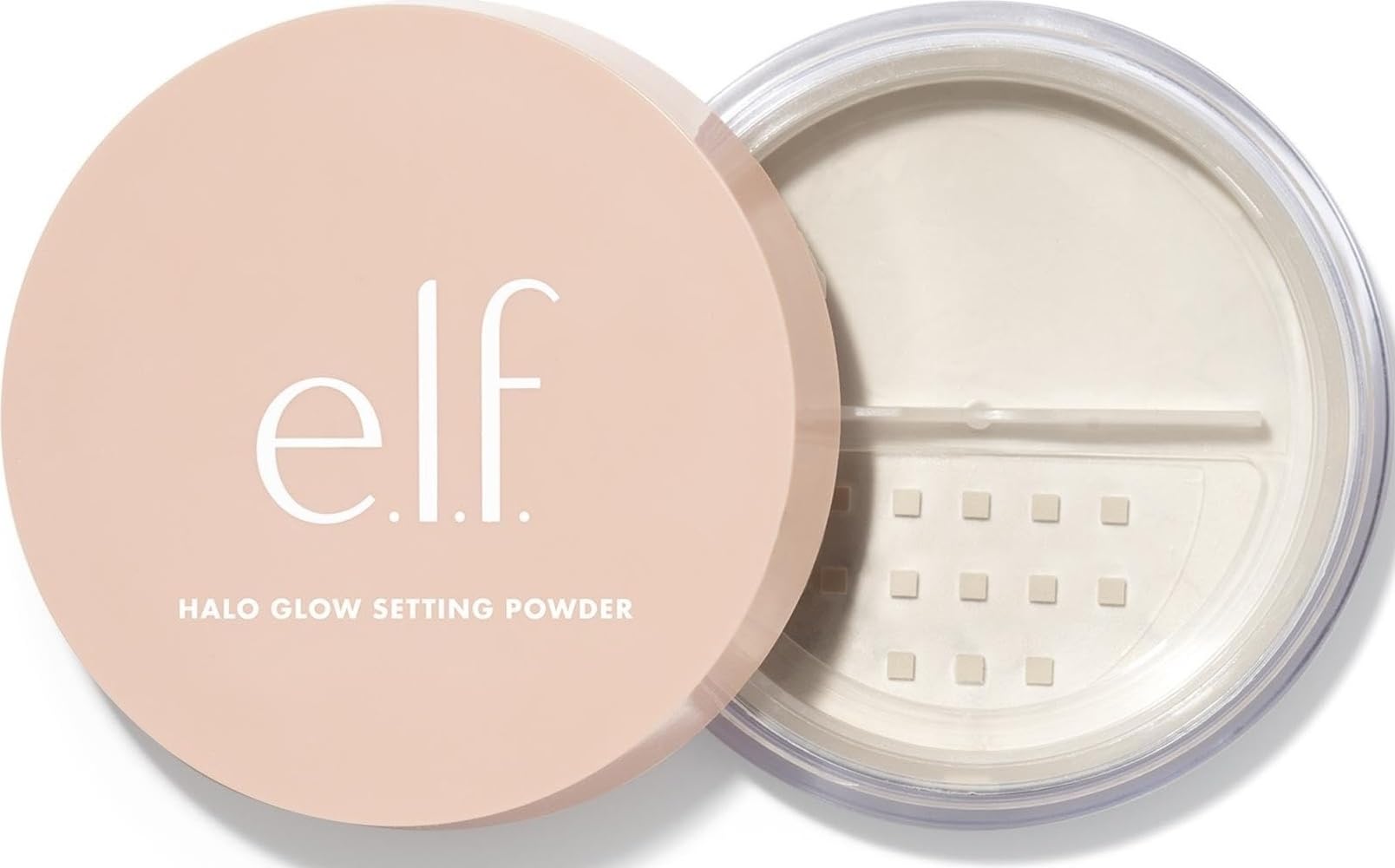 e.l.f. Halo Glow Soft Focus Setting Powder, Silky & Creates Soft Glow Without Shine, Smooths Pores & Lines, Vegan & Cruelty-Free, Light