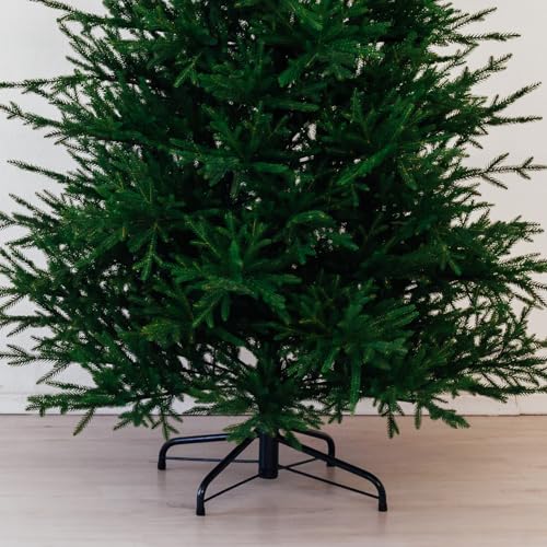 Soporte para árbol de Navidad artificial DOITOOL base de hierro plegable de 40 cm 5