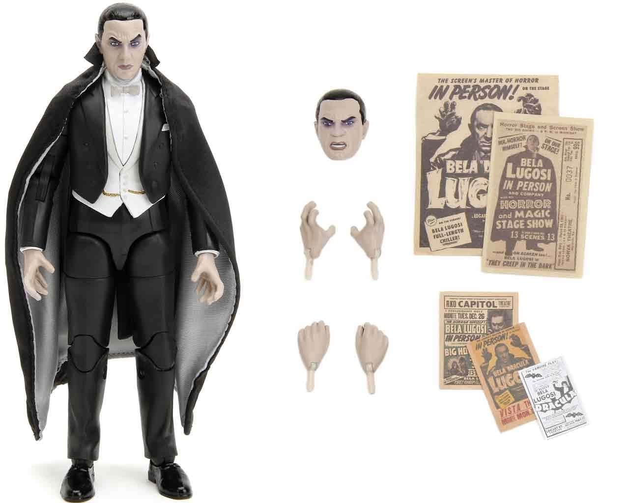 Figura Articulada Coleccionista Bela Lugosi en Conde Drácula - Edición Limitada! 15 cm