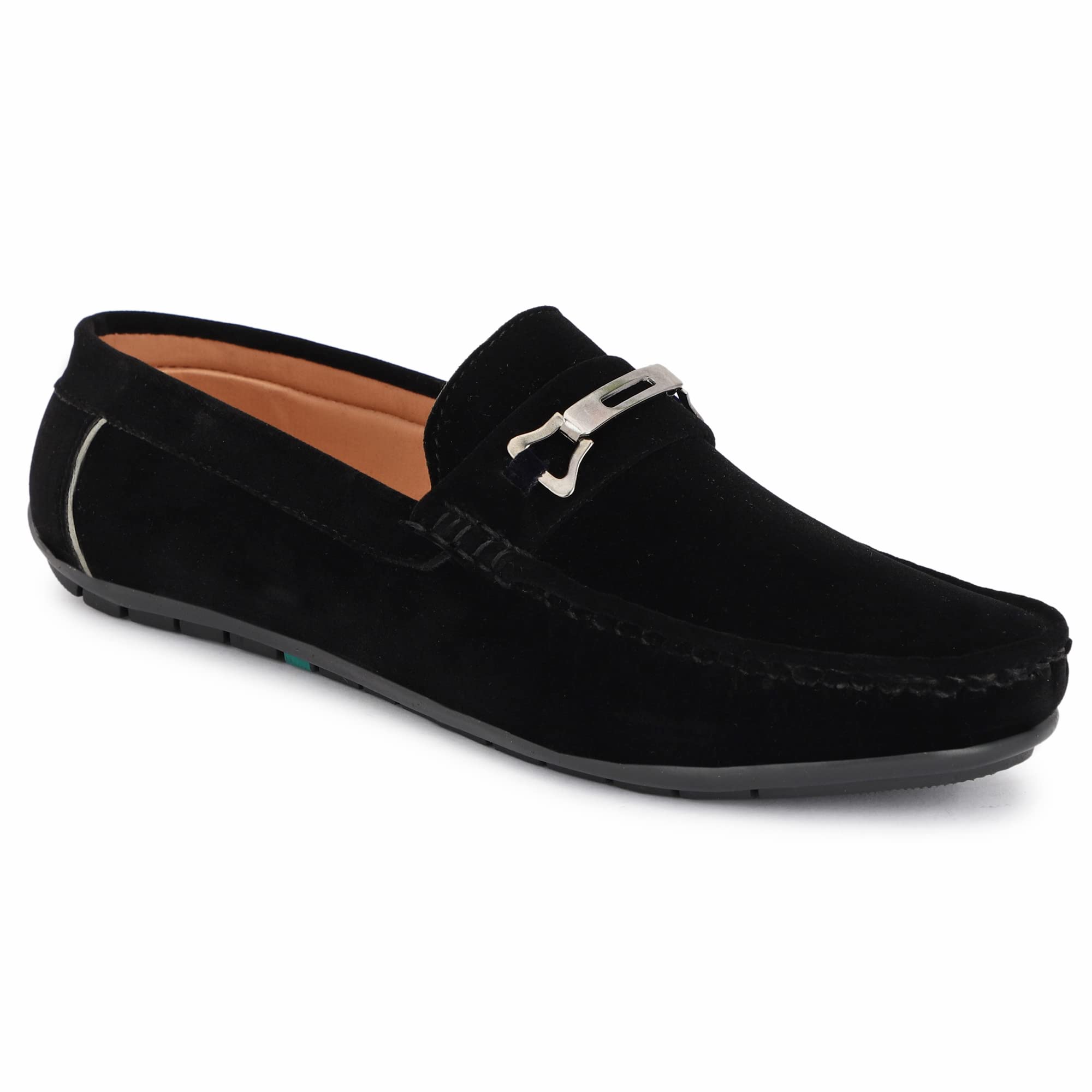 LEE Greem Men's Velvet Slip On Comfortable and Stylish Loafers