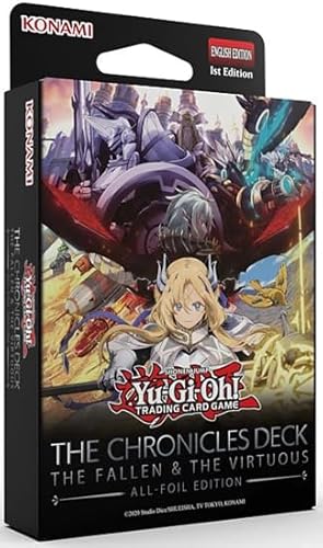 Yu-Gi-Oh! TCG: The Chronicles Deck: The Fallen & The Virtuous (All-Foil) 1st Edition Deck